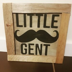 Wood sign